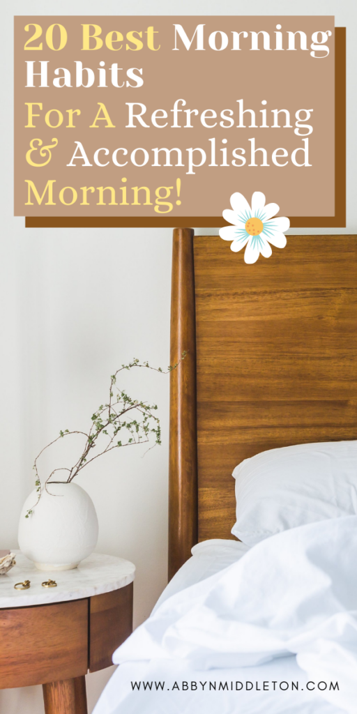 Best morning habits
