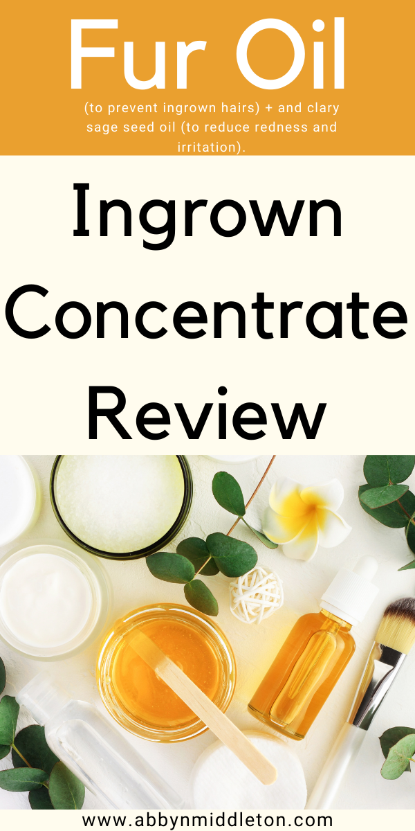 How does fur oil work? Fur Oil Ingrown Concentrate Review
