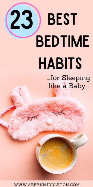 Best bedtime habits