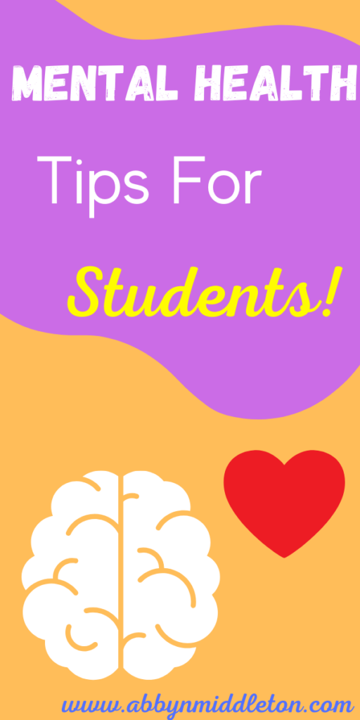 Mental Health Tips For Students!