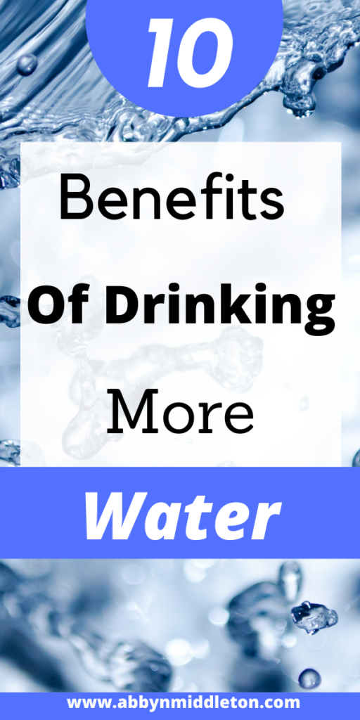 Benefits Of Drinking More Water!