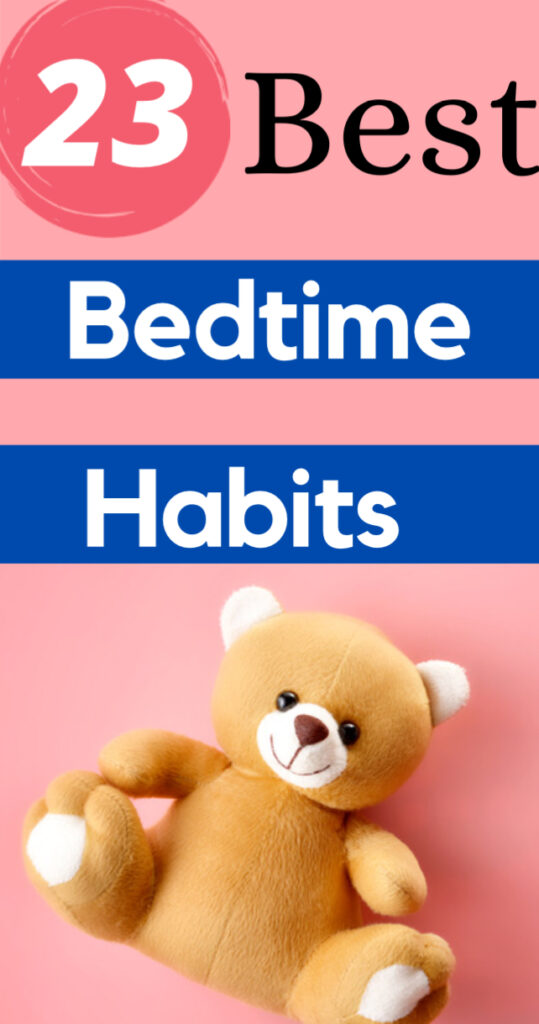 Best bedtime habits