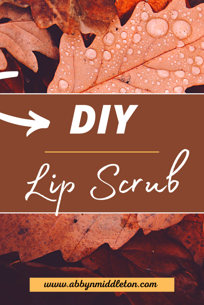 DIY Lip Scrub!