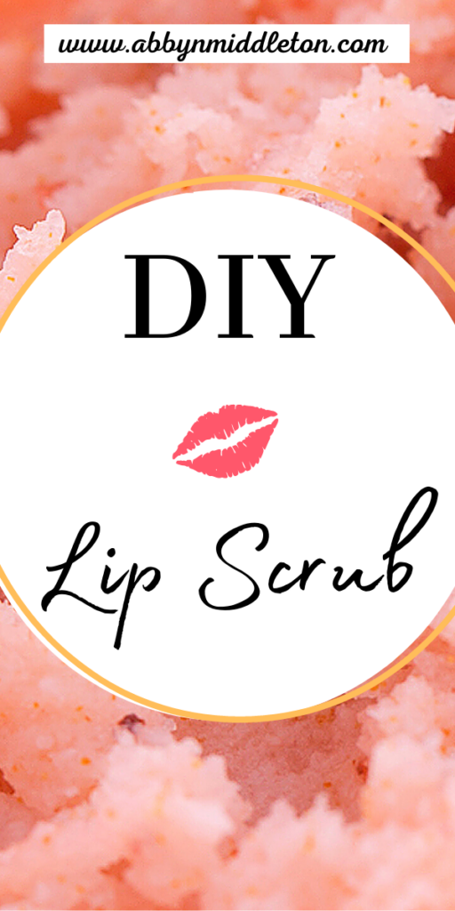 DIY Lip Scrub for Chapped Lips