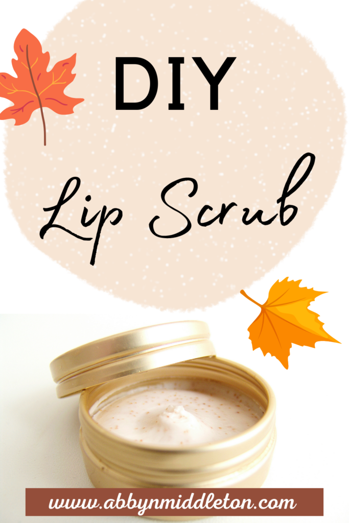 DIY Lip Scrub for Chapped Lips
