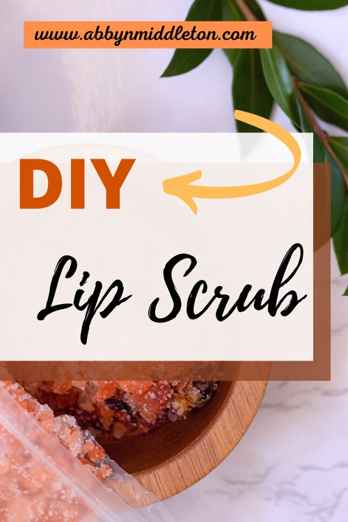 DIY Lip Scrub for Chapped Lips