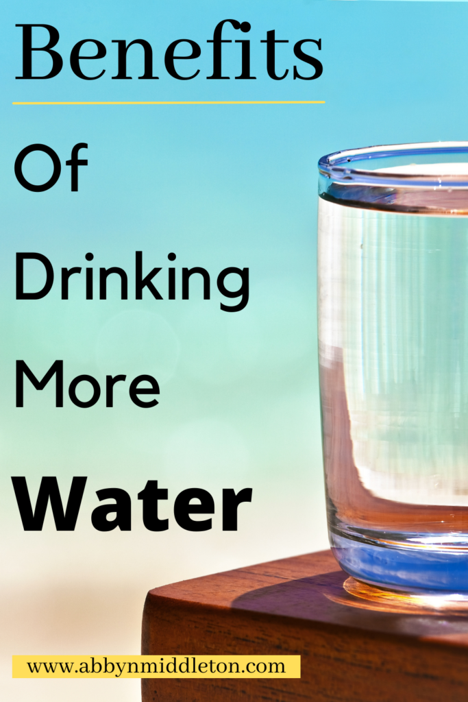 Benefits Of Drinking More Water!