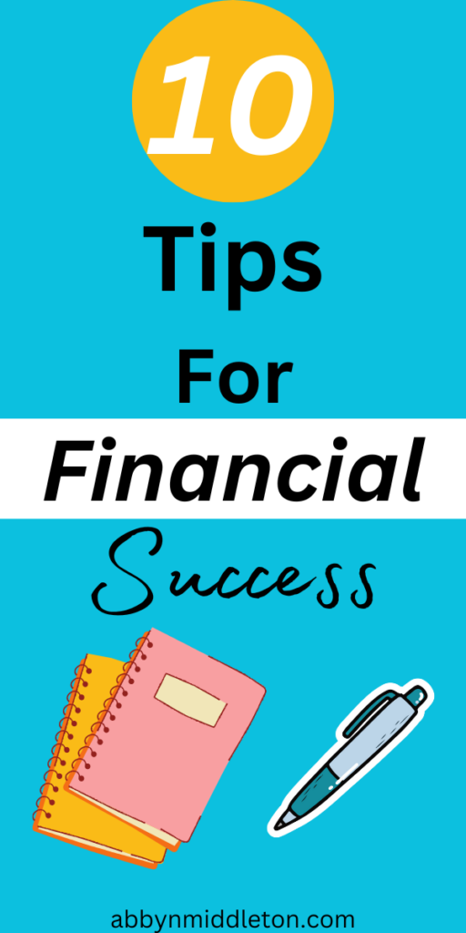 Tips for Financial Success