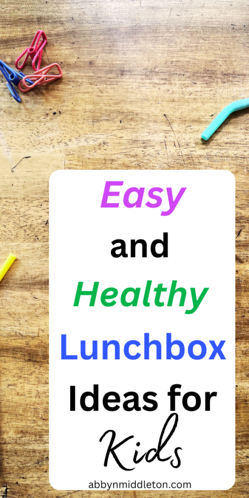 Easy and Healthy Lunchbox Ideas for Kids